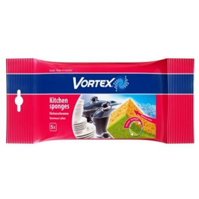 Губка Vortеx для кухні NEW 5 шт.