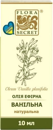 Ефірна олія Flora Secret ванільна 10 мл 