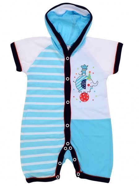 Пісочник Татошка із капюшоном р.74 бірюзовий 16195 