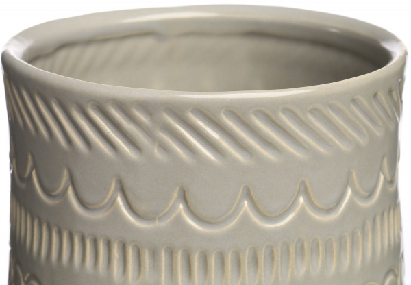 Ваза керамическая светло-серый Guoxin d17хh33,5