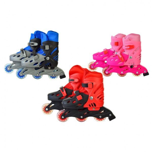 Роликові ковзани Shantou SC190155, 3 кольори р. 30-34 в асортименті