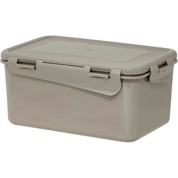 Контейнер пластиковий Алеана 169035 «Вінтаж» 6 л какао 140x225x290 мм