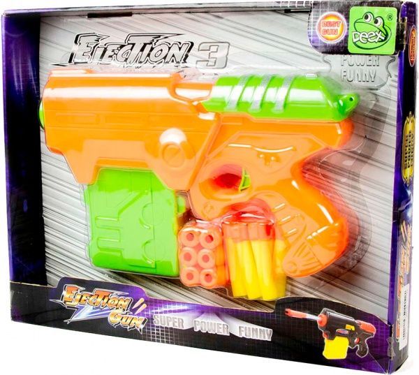 Игровой набор Deex DSS11008 пистолет + 12 мягких пуль DSS11008