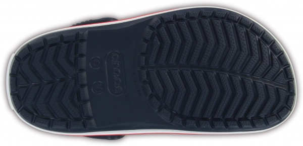 Сабо Crocs CROCBAND CLOG K 204537 204537-485 р.29-30 красный с голубым
