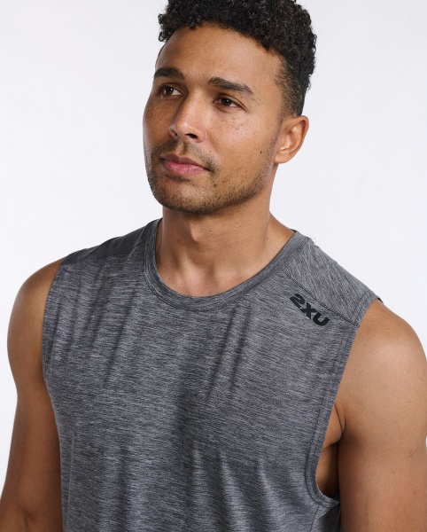 Майка Motion Tank MR7187a_HBM/BLK р.L сірий