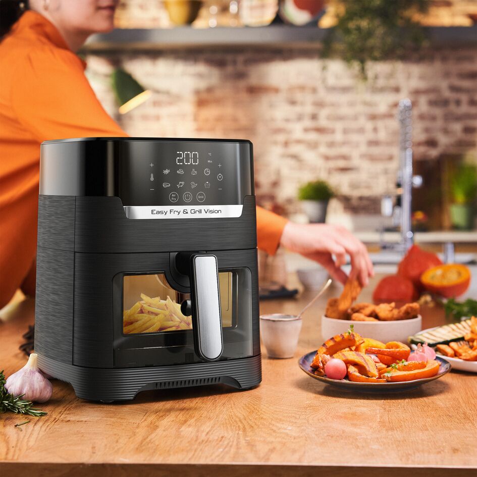 Мультипечь Tefal Easy Fry&Grill Vision Window EY506810
