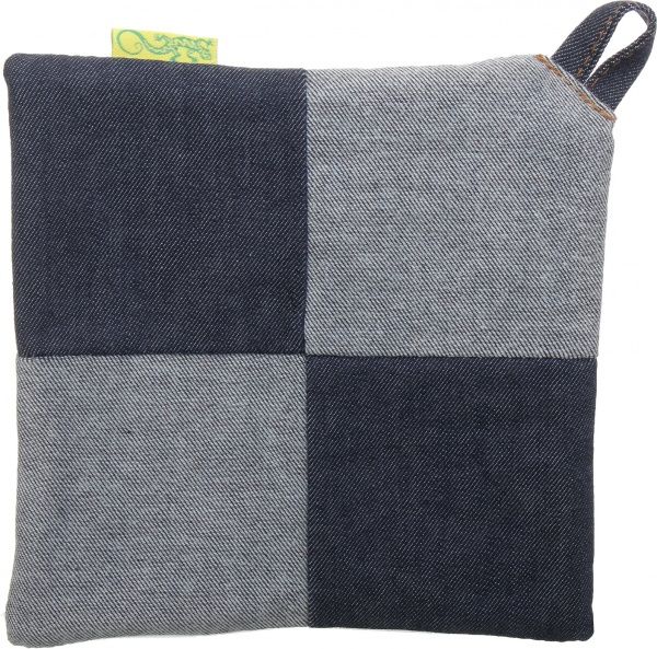 Прихватка джинсовая 17x17 см синий Lizard-jeans 