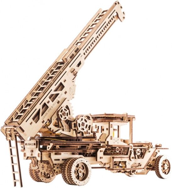 Конструктор Ukrainian Gears Грузовик Пожарная лестница 70022