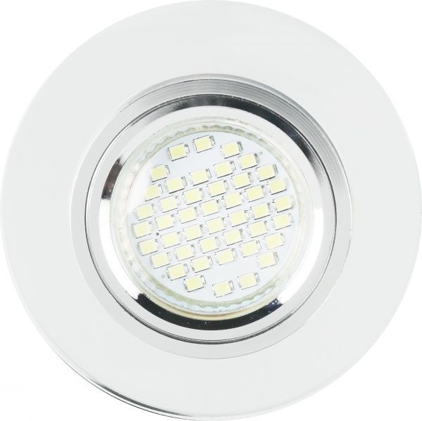 Светильник точечный LightMaster CL1060 с Led-подсветкой GU5.3 серебряный 