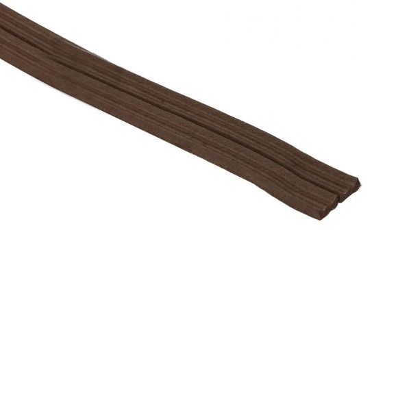 Уплотнитель самоклеящийся резиновый Scley 9х4 мм 1 м коричневый  