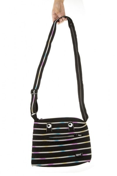 Сумка через плечо Zipit Monsters Black&Rainbow Teeth