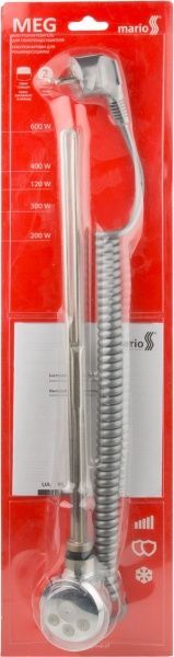 Электронагреватель для полотенцесушителя Mario MEG 600 W