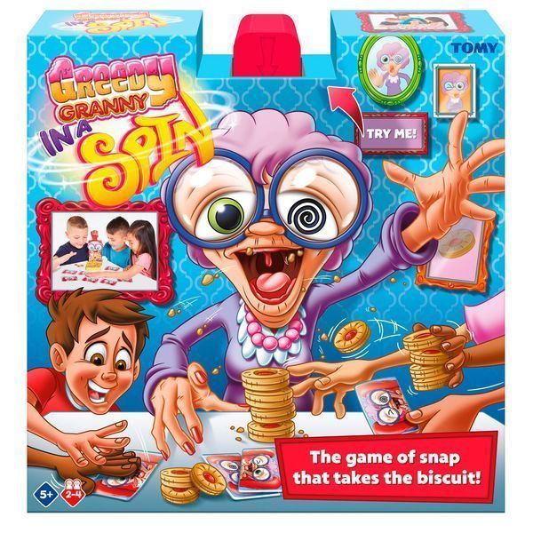Гра настільна Tomy Жадібна бабуся T73114