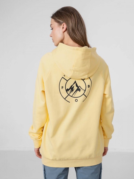 Джемпер 4F WOSWEATSHIRT BLD012 H4Z22-BLD012-73S р. XL желтый