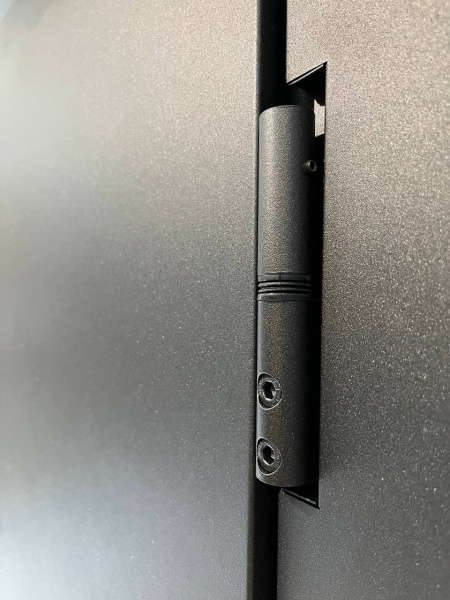 Дверь входная Tarimus Амарэ антрацит / бетон светлый 2050х860 мм левая