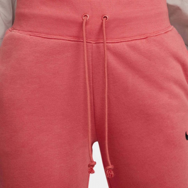 Брюки Nike W NSW PHNX FLC HR PANT STD FD0893-655 р. M красный
