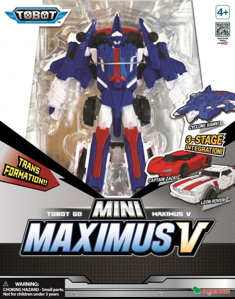 Игрушка-трансформер Tobot Детективы Галактики С2 мини Максиммус Ви 301127 