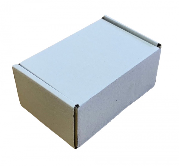 Гофроящик самосборный Т22 белый 125x85x58 мм