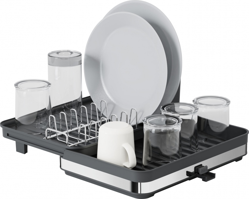 Сушарка для посуду Flamberg розкладна 370х290х130 мм 100341-011