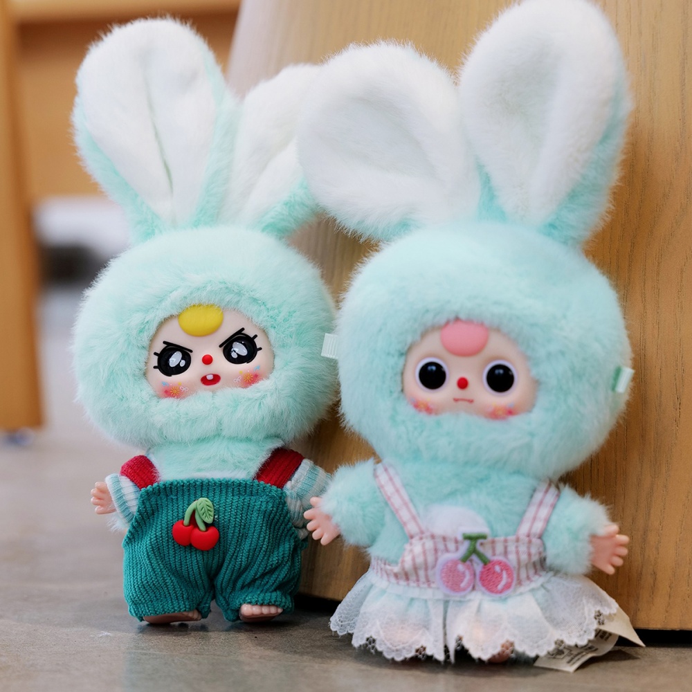 Колекційна м'яка іграшка Pop Top з кільцем Baby Three Макарончики різнокольоровий CRP2605