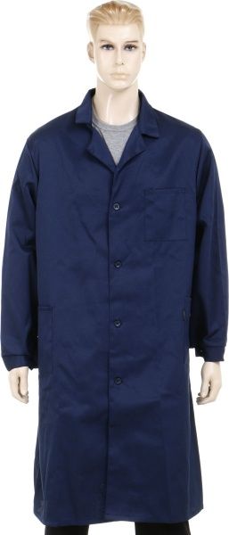 Халат рабочий Торнадо Грета муж. р. 48-50 темно-синий