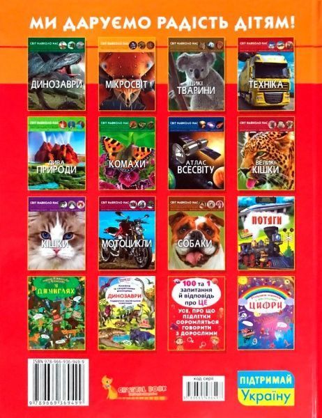 Книга «Світ навколо нас. Малята тварин» 978-966-9369-49-9