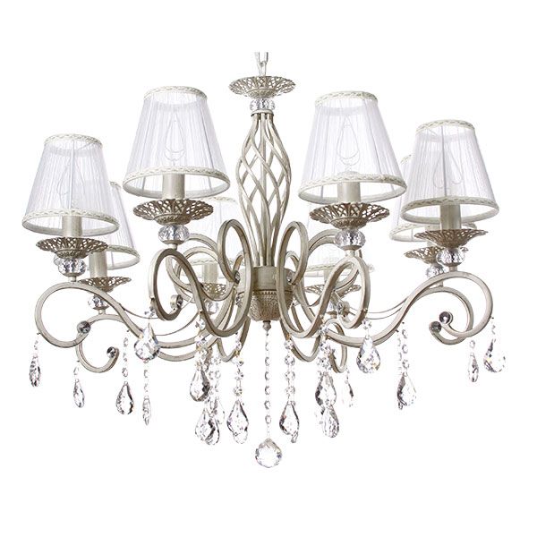 Люстра Altalusse INL-6121P-08 крем/белый