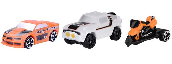 Игрушечный набор Micro Machines MICRO MACHINES Трюковый (3 шт.) W3 6626016