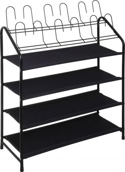 Підставка під взуття CR00251 5 рівнів 280x690x850 мм чорний 