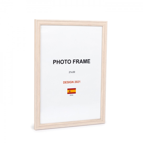 Рамка для фото 1 фото 21х30 см бежевый 