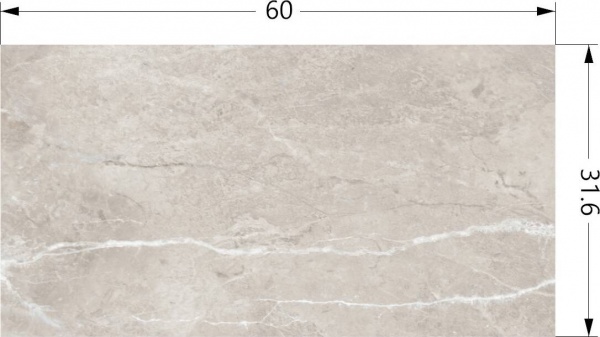 Плитка EcoCeramic BERNINI MARFIL 31,6х60 