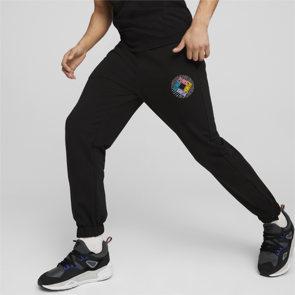 Штани Puma SWxP Sweatpants TR 53566201 р. L чорний