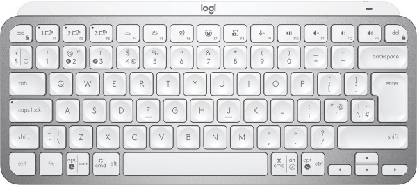 Клавіатура Logitech MX Keys Mini Minimalist Wireless Illuminated (L920-010499) pale grey 