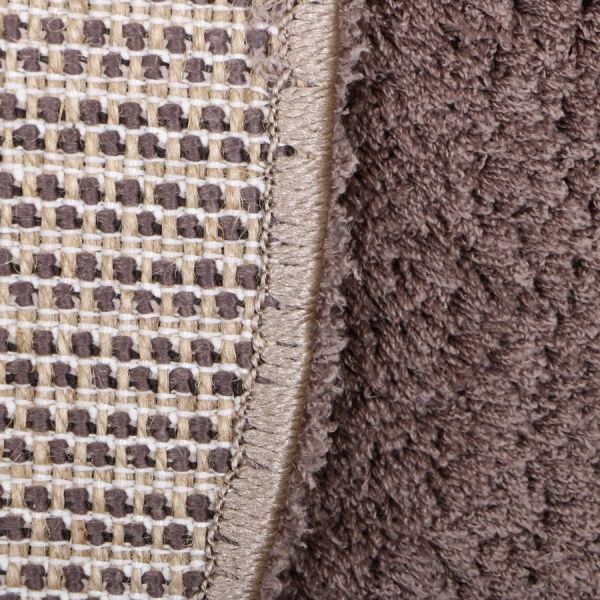 Килим Ozkaplan Karpet Gold Shaggy О темно-бежевый 0,6х1,1 м