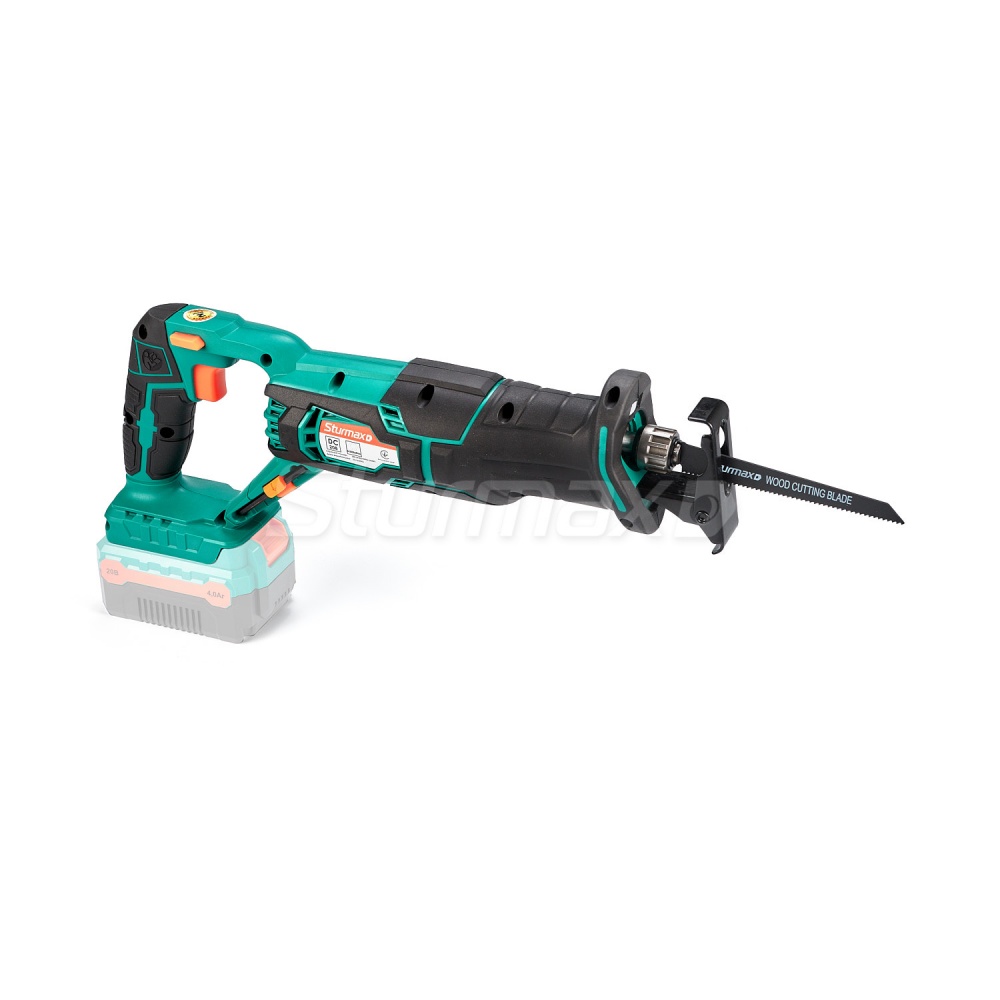 Мини пила аккумуляторная Sturmax сабельная RSM8820CL