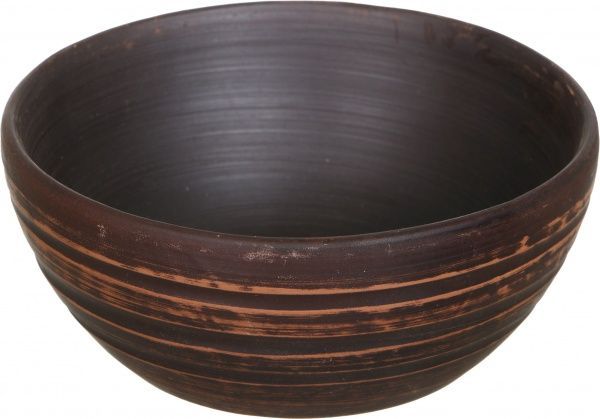 Горщик з кришкою 0,6 л димлений