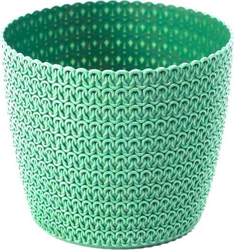 Горщик Lamela Магнолія Джерсі 260 круглий 6л світло-зелений 