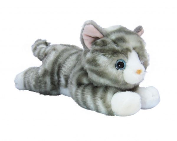 М'яка іграшка Aurora Кошеня сіре 12 см