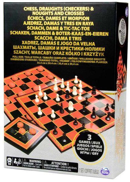 Игровой набор Spin Master Шахматы и шашки SM98377/6033151