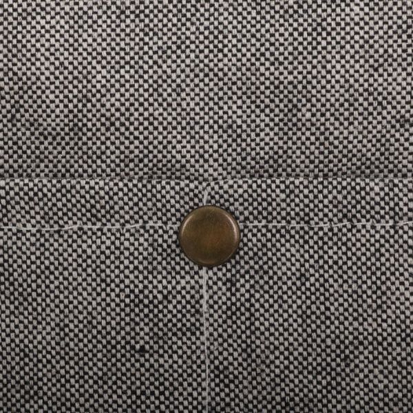 Конверт для столових приборів Прованс 10x24 см сірий 