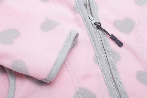 Кофта для девочек Luna Kids флисовая р.128 розовый 