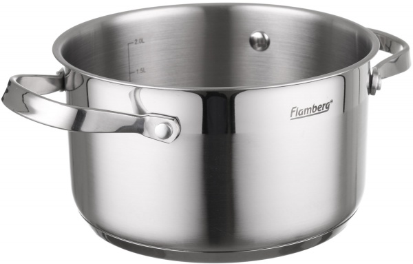 Каструля зі скляною кришкою Classic 2,5 л Flamberg