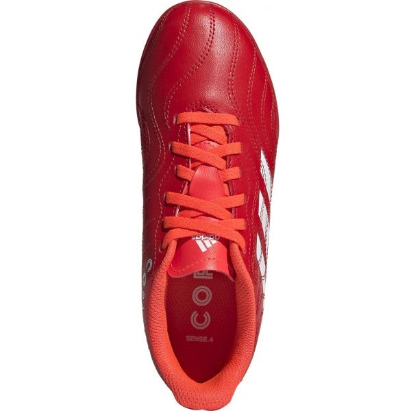 Сороконожки Adidas COPA SENSE.4 TF J FY6166 р.US 3,5 красный