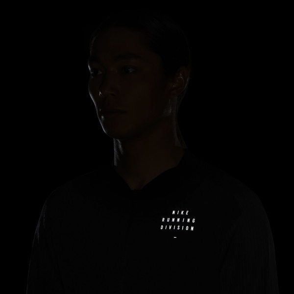 Джемпер Nike M NK DF RUN DVN ELEMENT FZ DD4929-010 р. L черный