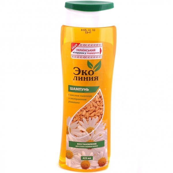 Шампунь Еколінія для сухого та ламкого волосся 425 мл