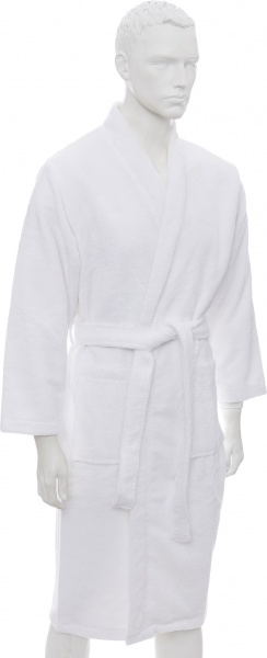 Халат мужской Durutex р. L белый Fluffy 