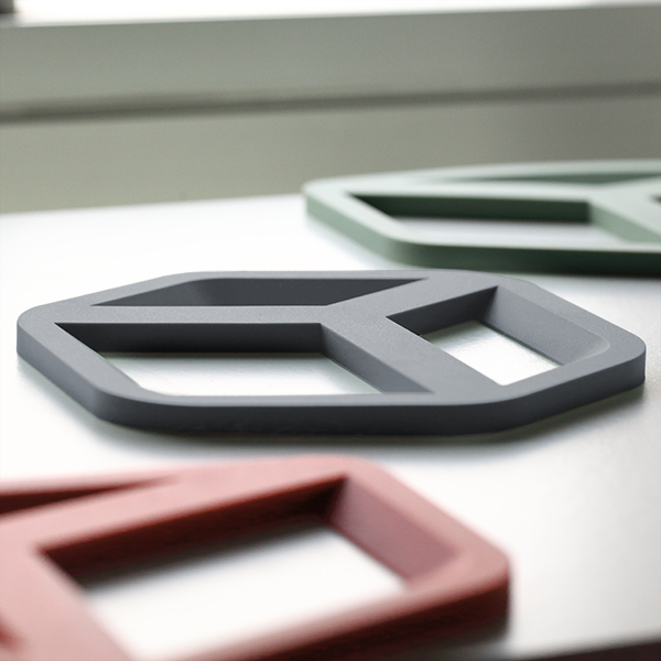 Підставка під гаряче Smart Kitchen by Flamberg Bright Charcoal 15,7x15,3 см