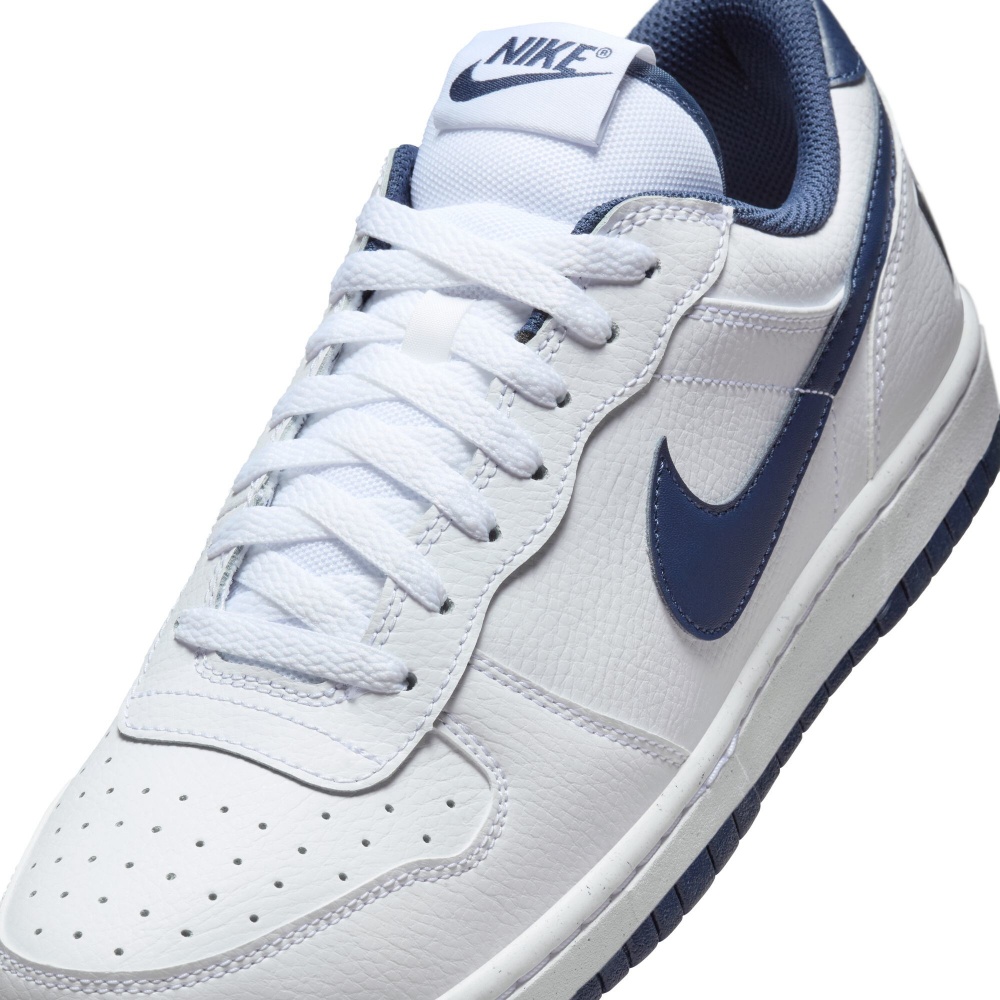 Кроссовки мужские демисезонные Nike BIG NIKE LOW 355152-140 р.41 белые
