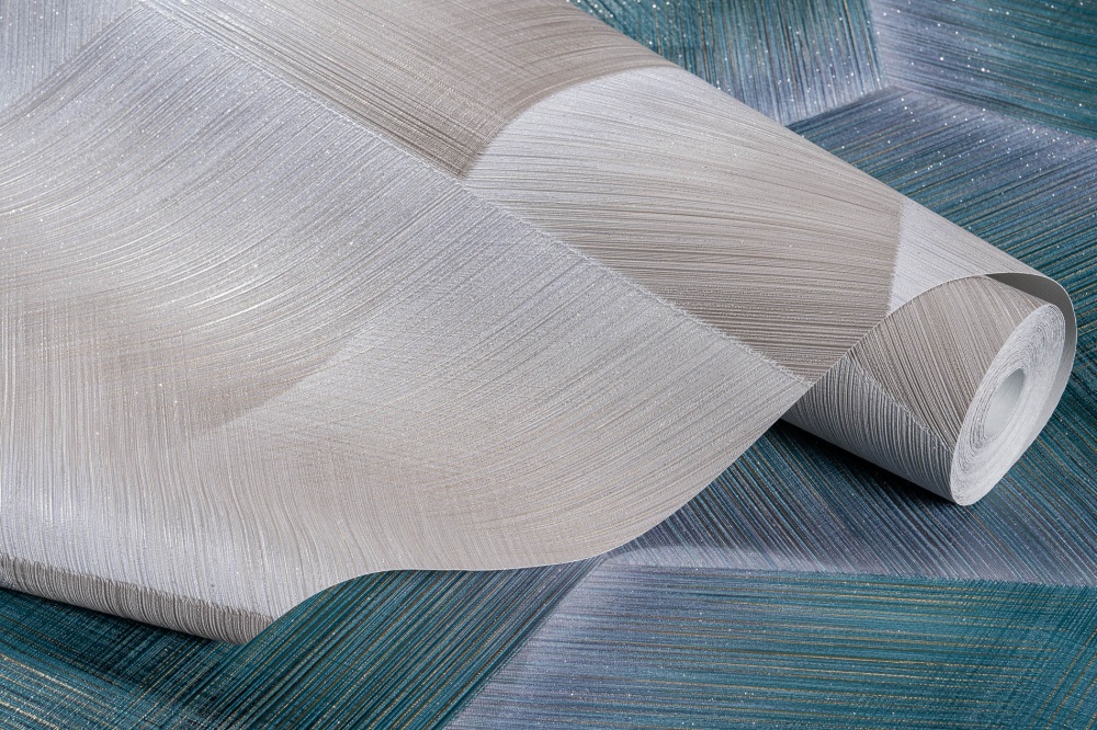 Обои виниловые на флизелиновой основе Славянские обои Le Grand platinum Гелиос 1628-03 1,06x10,05 м