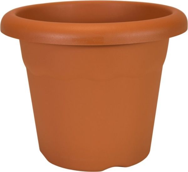 Горшок пластиковый Plastiken Terra Maceta Redonda круглый 168л терракот (7380 тер) 